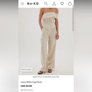 NAKD | linen trousers